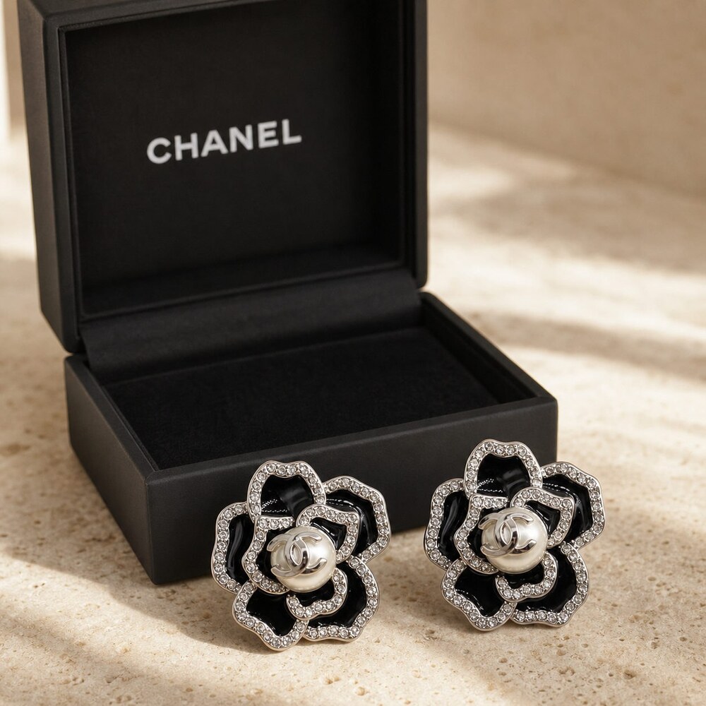 CHANEL Classic Parisian Earrings Style 36 | New with Box - Picture 4 of 9